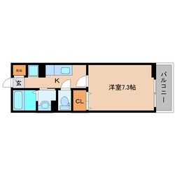 大和高田駅 徒歩15分 2階の物件間取画像